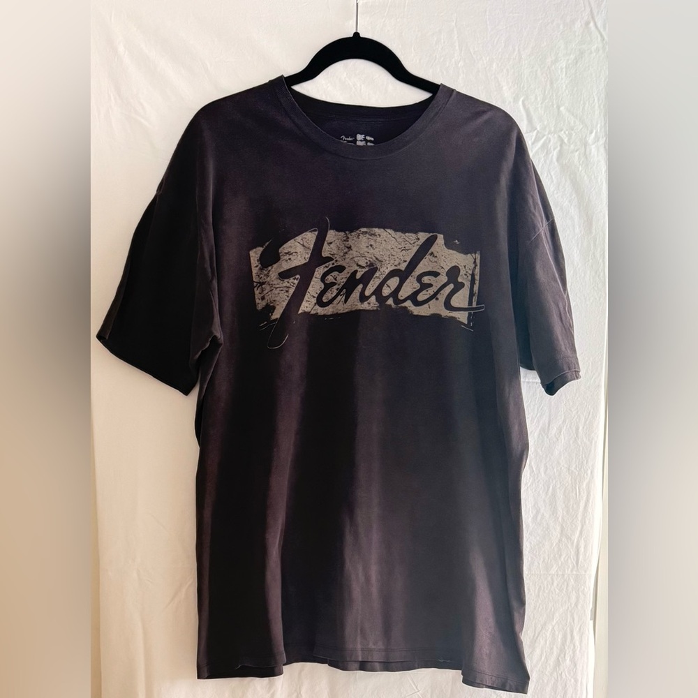 Fender Charcoal Short Sleeve Tee